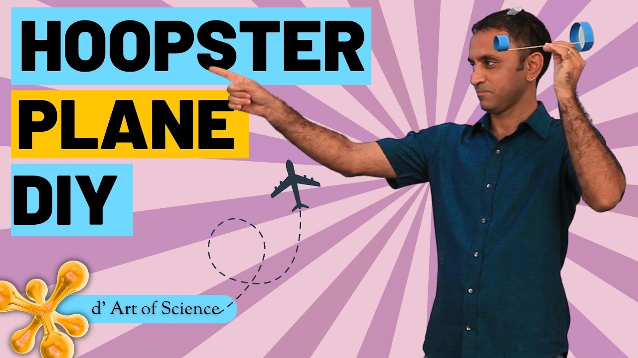 How to make a RING WING Plane | Hoopster - dArtofScience