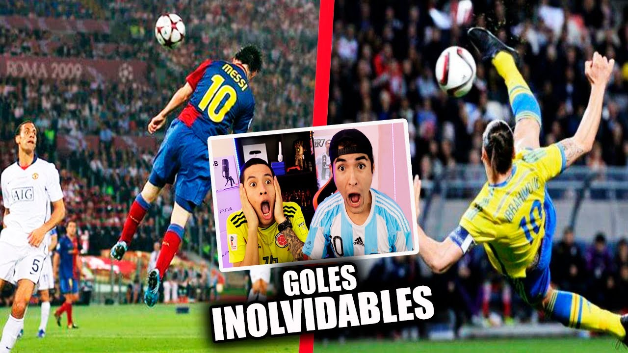 Los MEJORES GOLES INOLVIDABLES de la HISTORIA del FÚTBOL