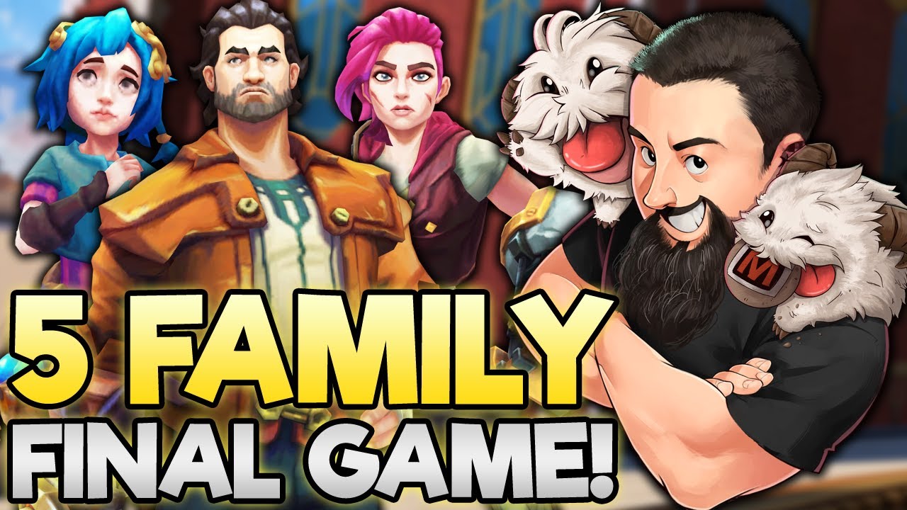 5 Family - Goodbye Family, You Were Fun | TFT Into the Arcane | Teamfight Tactics