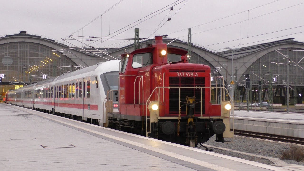 Züge in Leipzig Hbf [2] mit BR363 BR101 BR120 BR146 BR185 IC2 und mehr