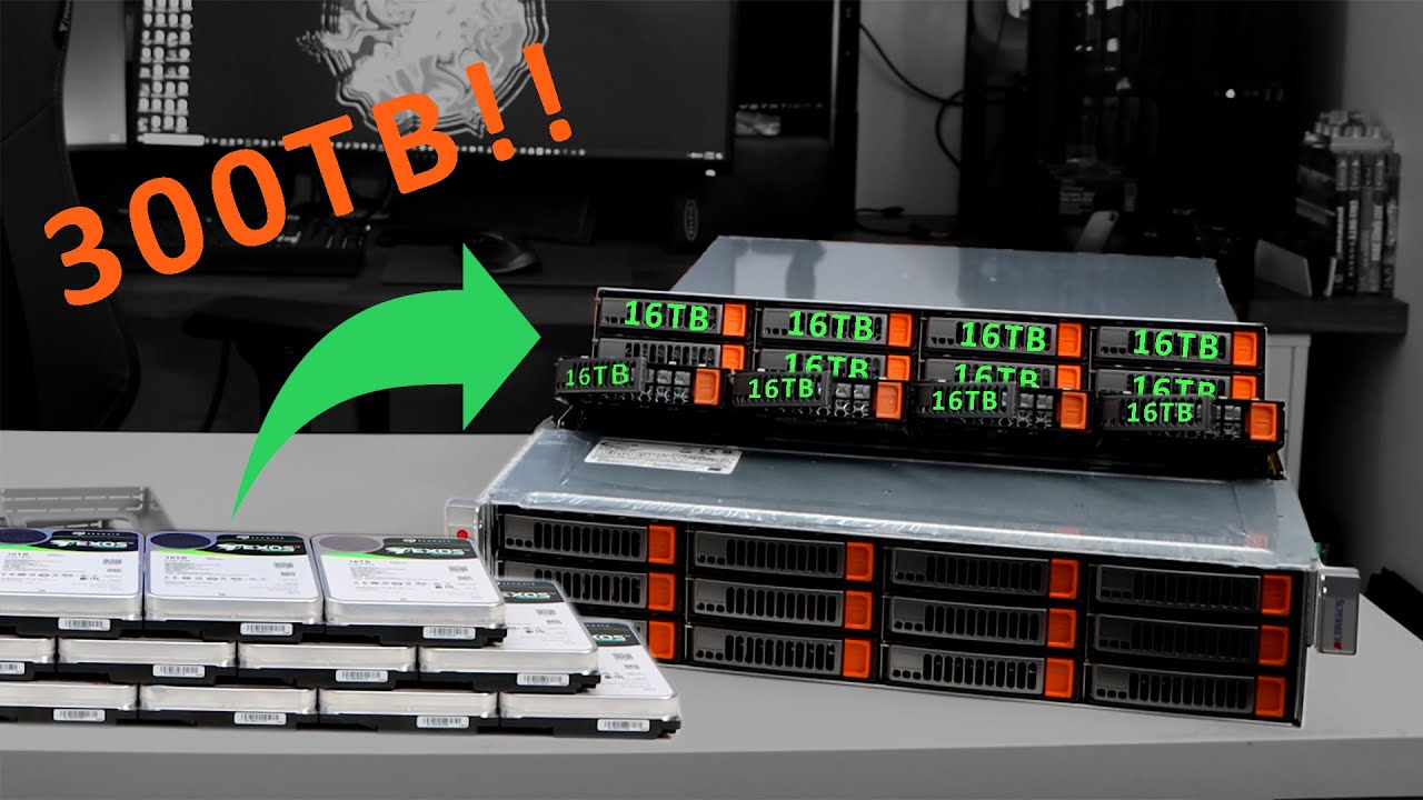 Upgrading our TrueNAS File Server to 300TB - Supermicro & Seagate