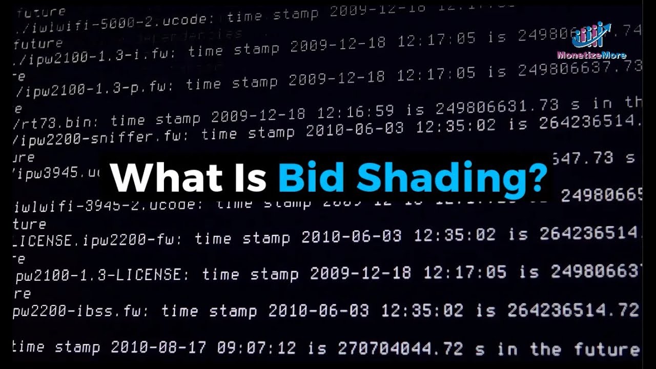 What Is Bid Shading?