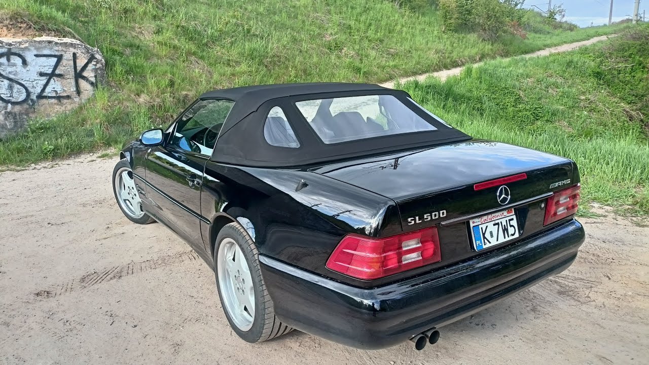 Mercedes SL 500 R129 TAPWID Nowy dach new soft top