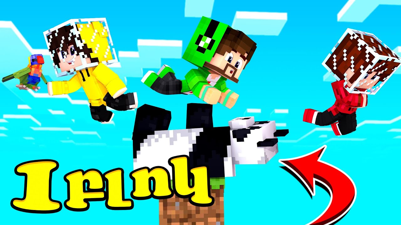 Կունգֆու Պանդան մեր Մեկ բլոկում?! Minecraft Hayeren