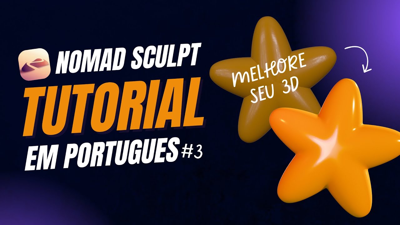 Nomad Sculpt Tutorial | Como Melhorar a Qualidade do 3D – Guia para iniciantes