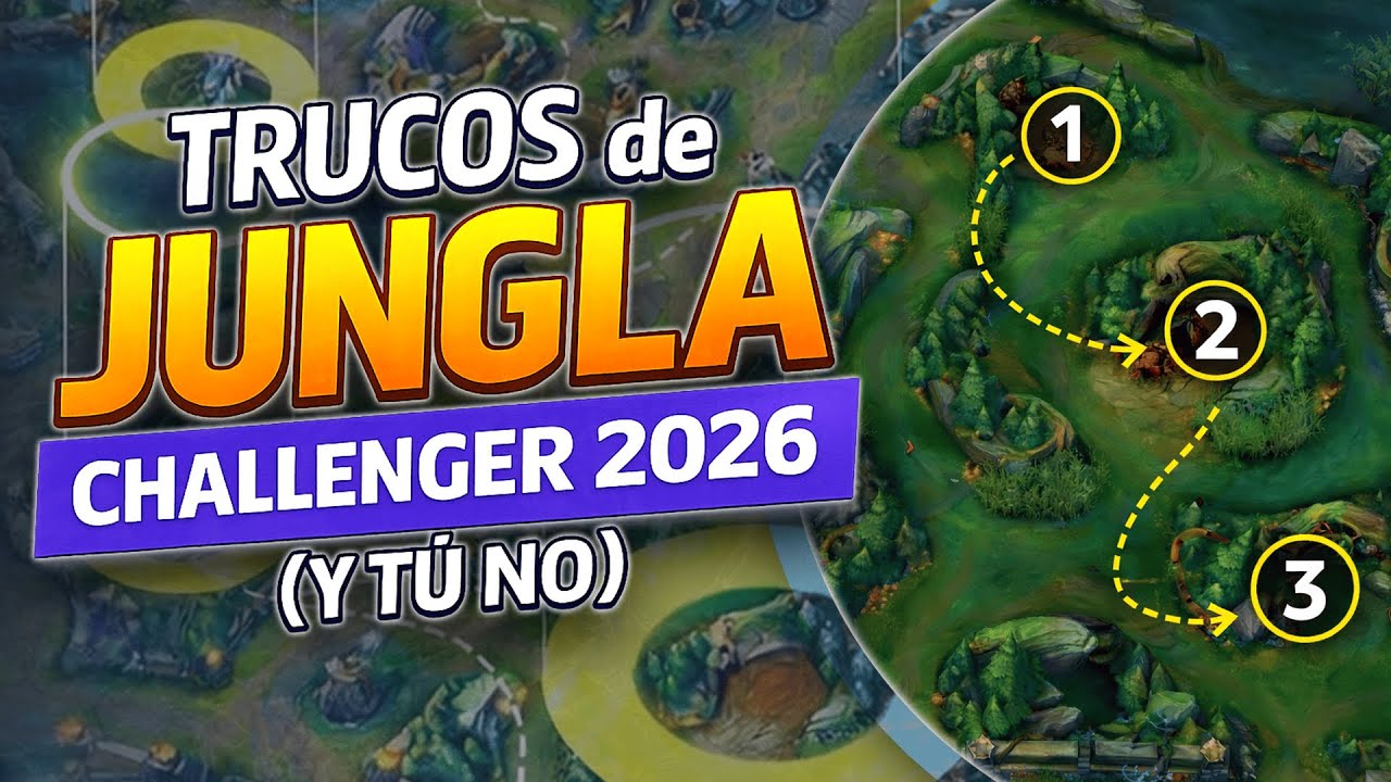 Trucos de JUNGLA que Usan los CHALLENGER en Temporada 2026 (Y TU NO)