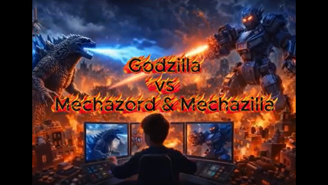 Godzilla vs Mechazilla & Mechazord