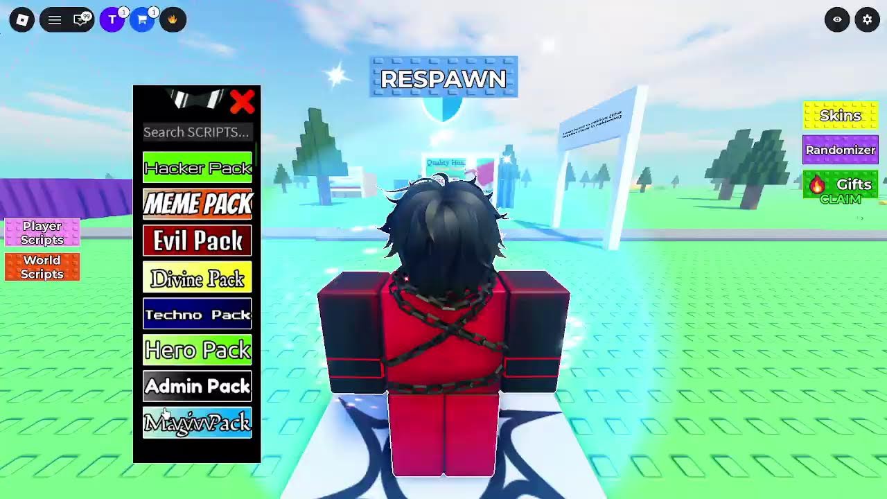 Not stopping until i get atleast one kill in each characcter i own in Tubers93 script and gui