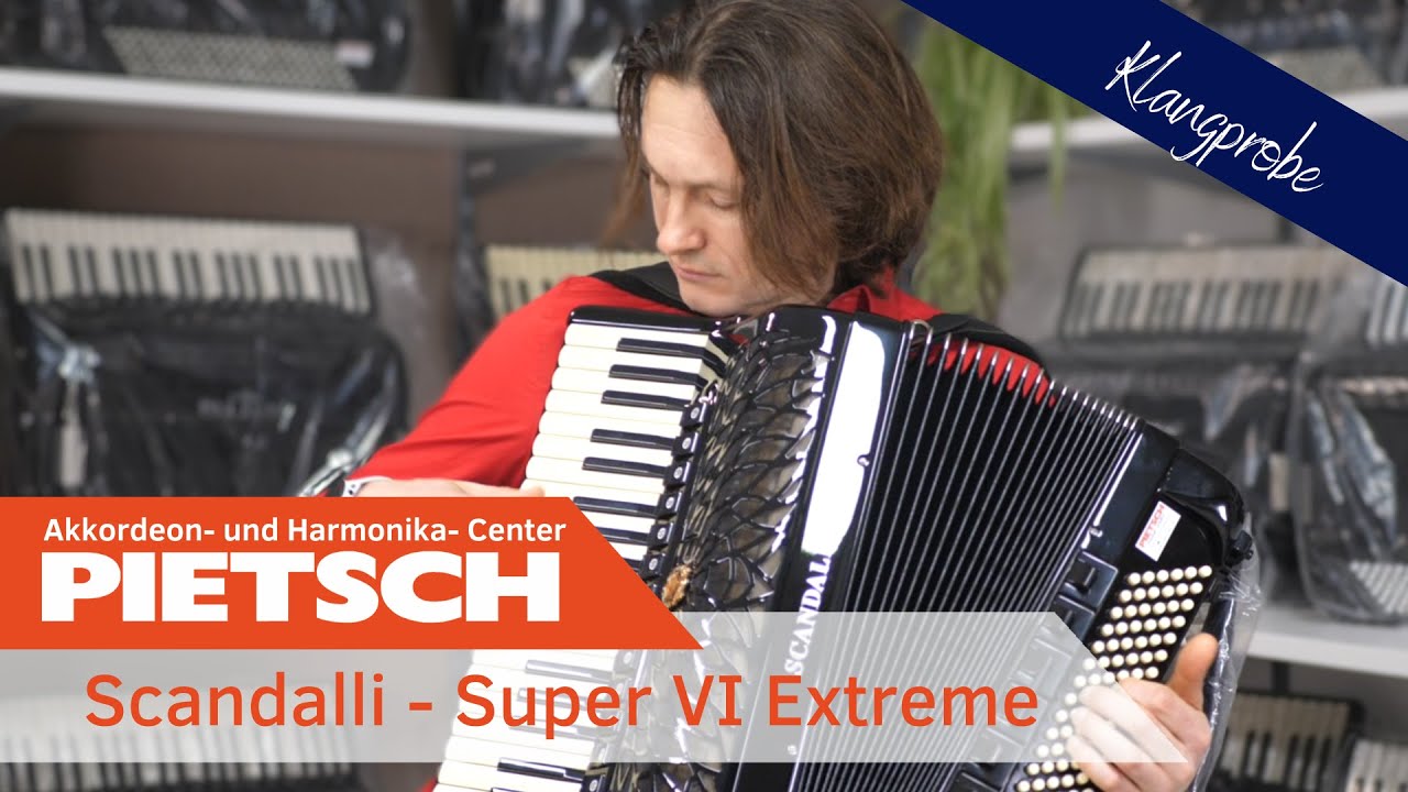 Akkordeon - Scandalli Super VI Extreme - Klangprobe