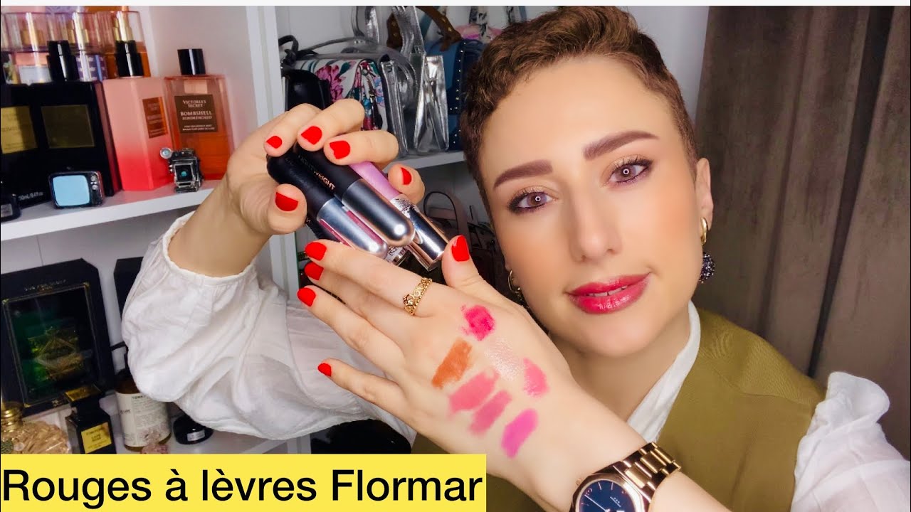 أفضل مجموعة أحمر الشفاه بأقل ثمن  collection rouges à lèvres FLORMAR