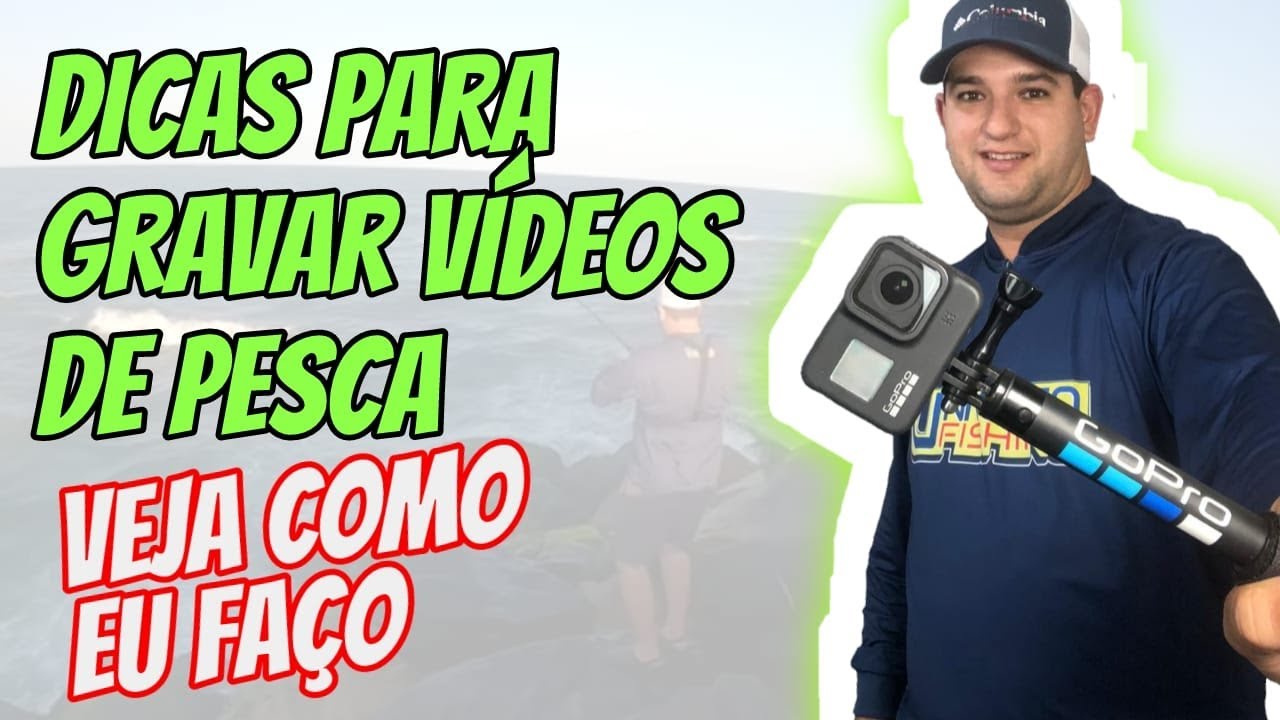 TUDO que USO para GRAVAR as MINHAS PESCARIAS - DICAS de SUPORTES e CAMERAS | Loja UNIVERSO FISHING
