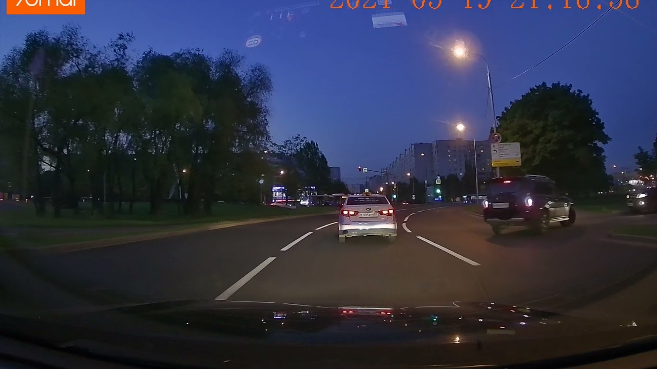 Видеорегистратор Xiaomi 70mai Mini Dash Cam 2 Midrive D05 пример записи
