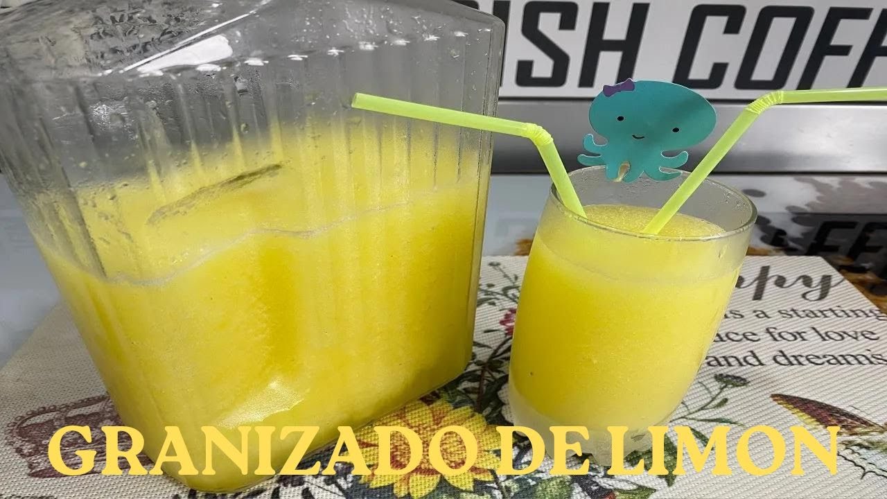 GRANIZADO DE LIMON O AGUA LIMON CON ROBOT MAMBO!!