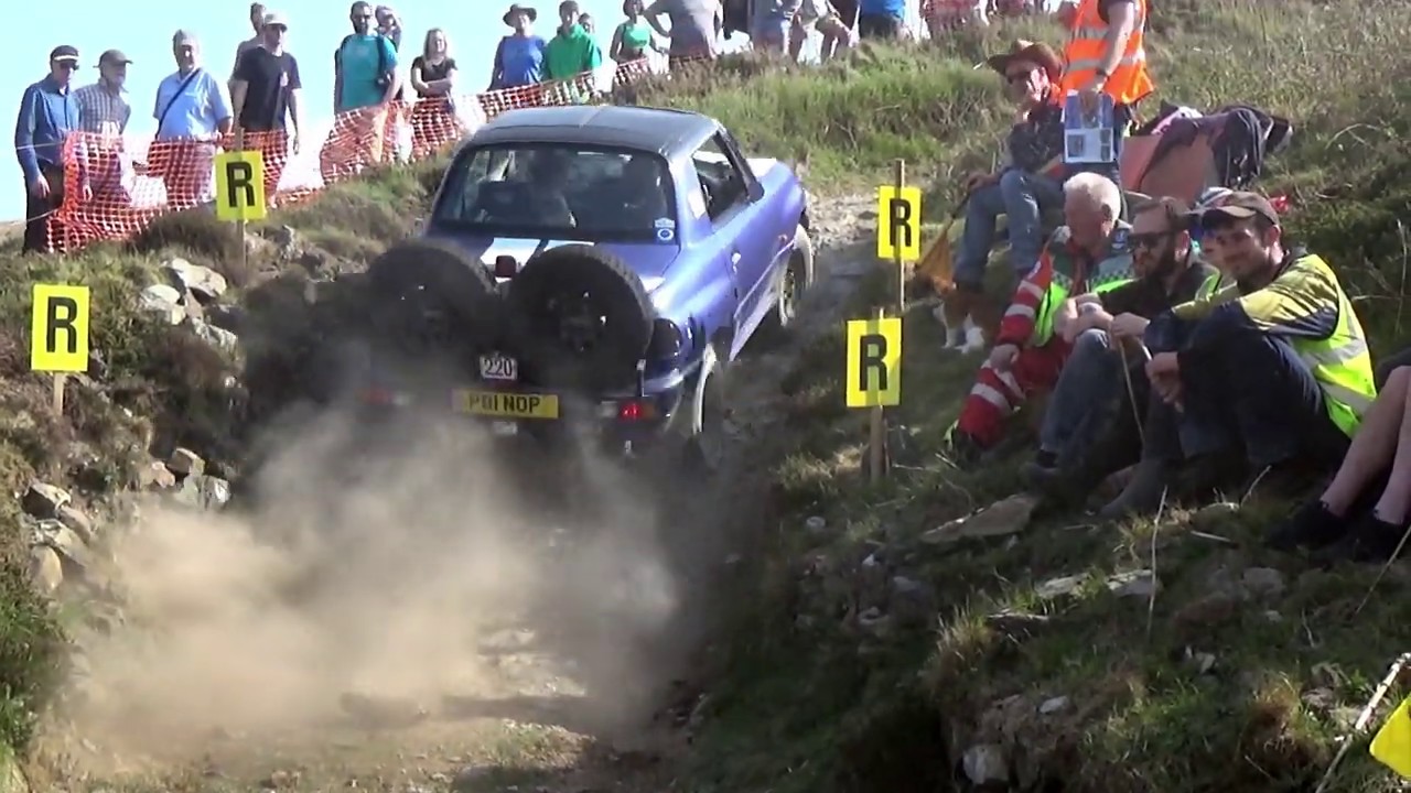 The Land's End Trial 2019 - Suzuki X-90 Climbing Blue Hills