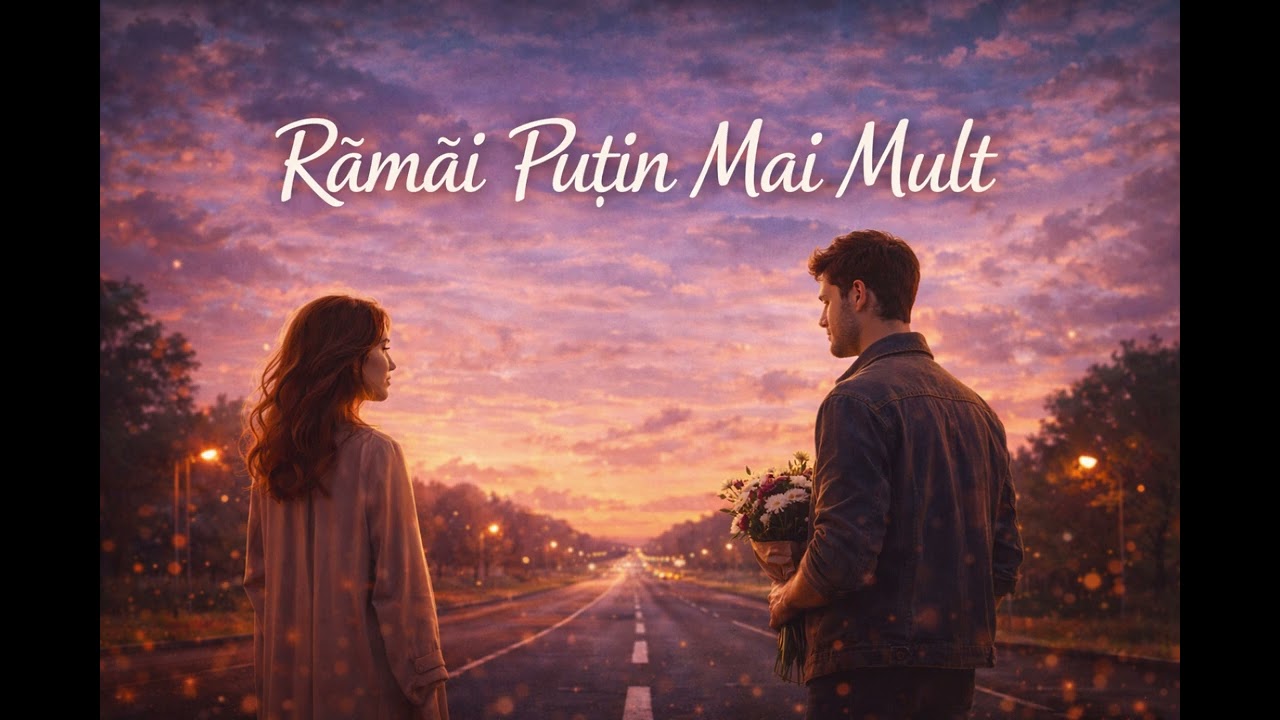Răm&acirc;i Puțin Mai Mult ❤️ Melodie de Dragoste Rom&acirc;nească | Pop Romantic