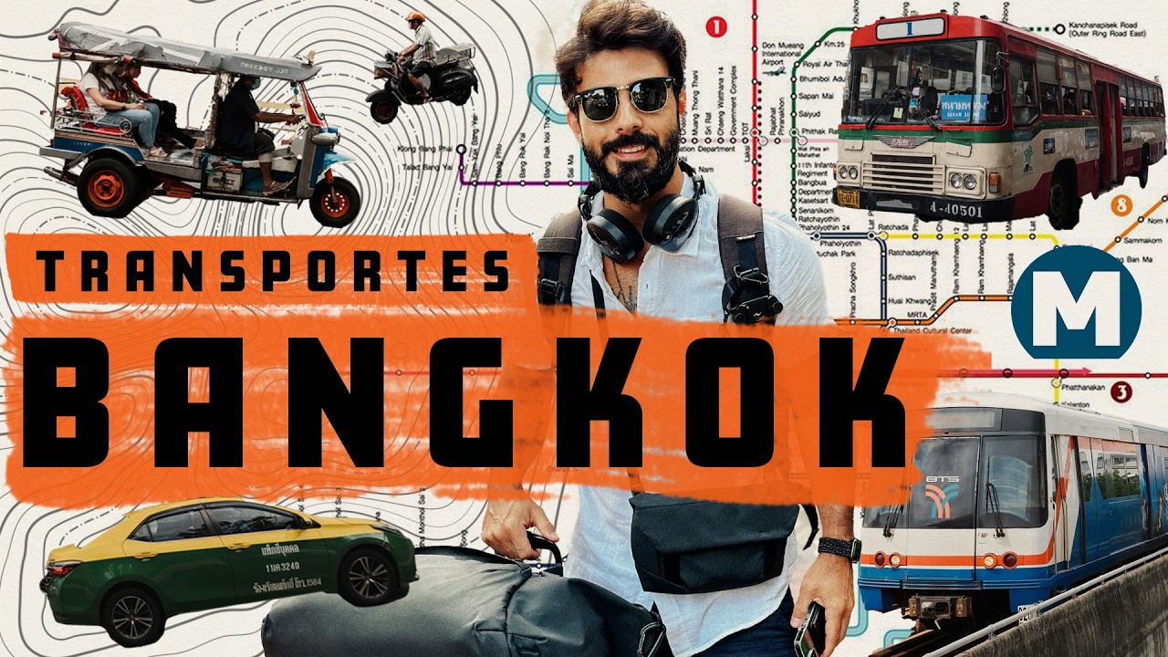 🚆 Como Se Locomover em Bangkok: Guia Completo de Transportes! 🚖🚤