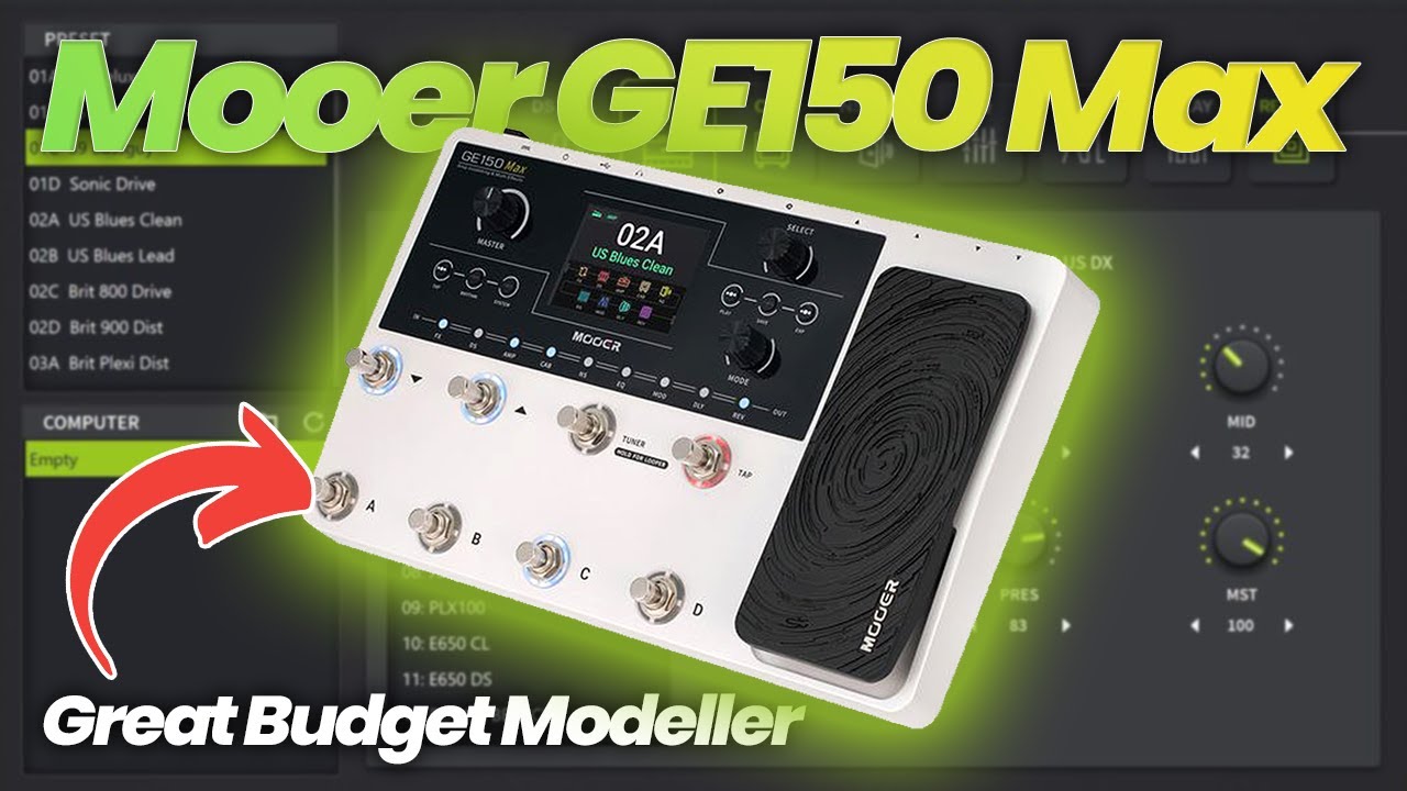 MOOER GE150 MAX | Отличный бюджетный моделист