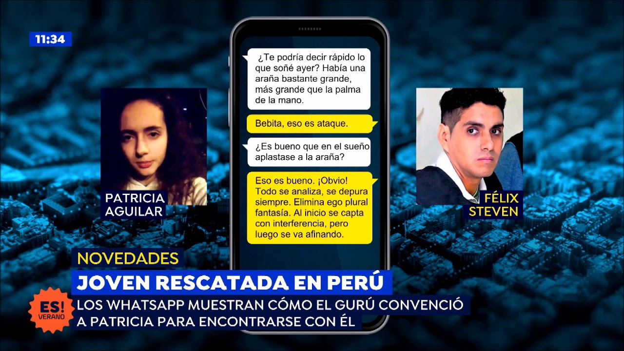 Vídeo: así captó Félix Steven a Patricia Aguilar - ALEJANDRO VIGARA DELGADO