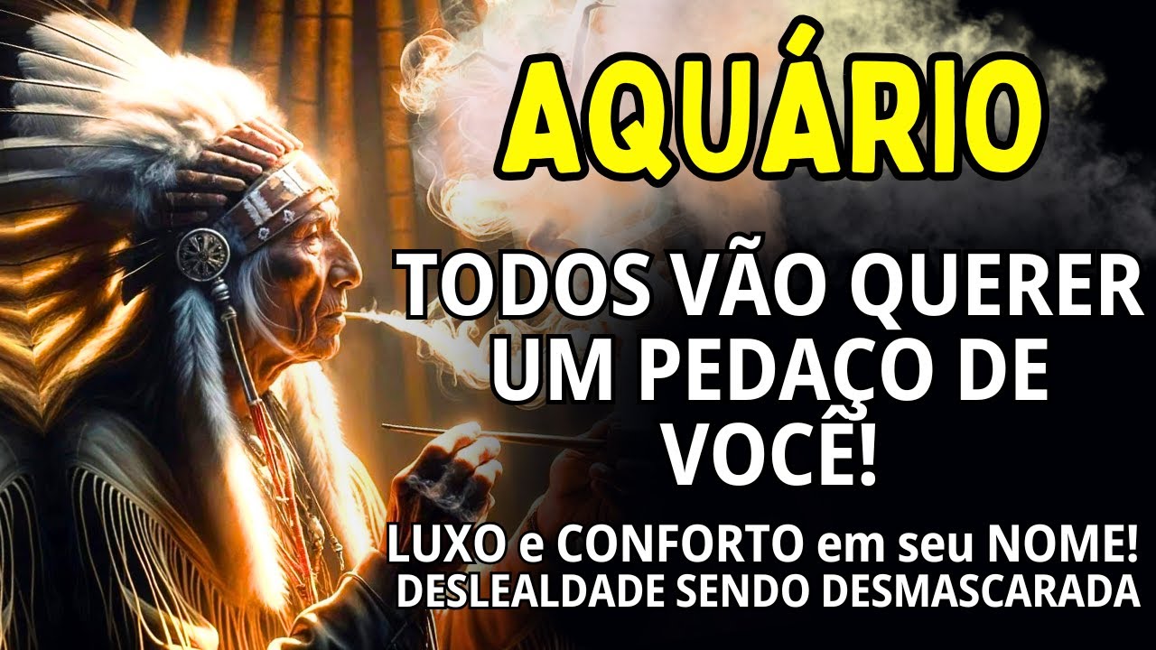 AQUÁRIO ♒ VÃO INVEJAR ATÉ SEU NOME! É LUXO E CONFORTO MERECIDO😱 UMA DESLEALDADE SENDO DESMASCARADA