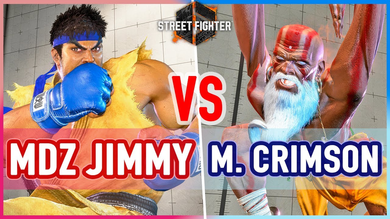 SF6 🔥 MDZ Jimmy (Ryu) vs Mister Crimson (Dhalsim) 🔥 Street Fighter 6