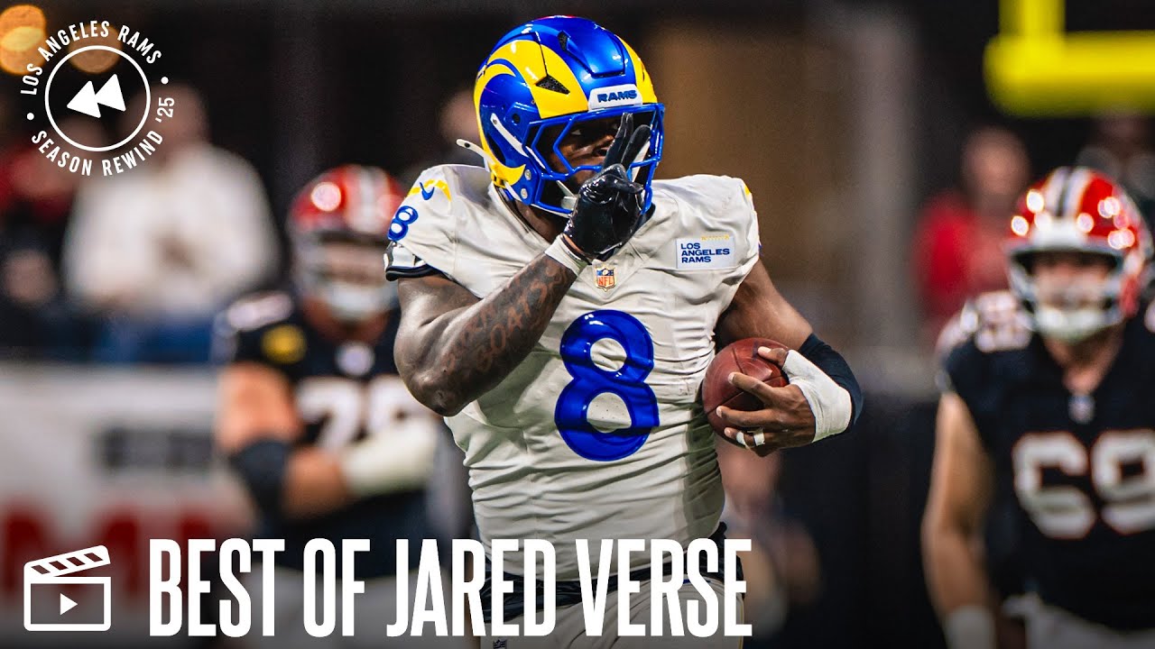 Jared Verse's Top Plays From The 2025 Season