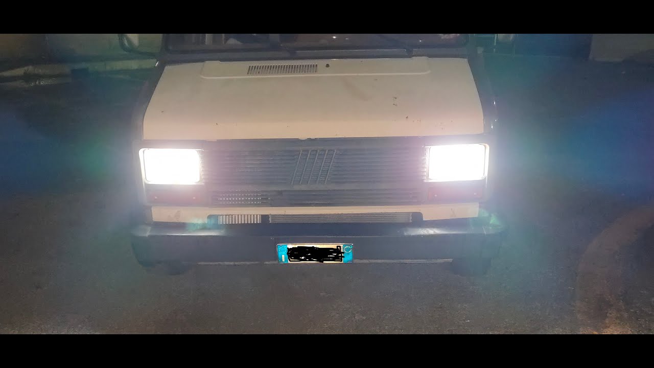 V 124 SOSTITUZIONE LAMPADE A LED H4 PER CAMPER
