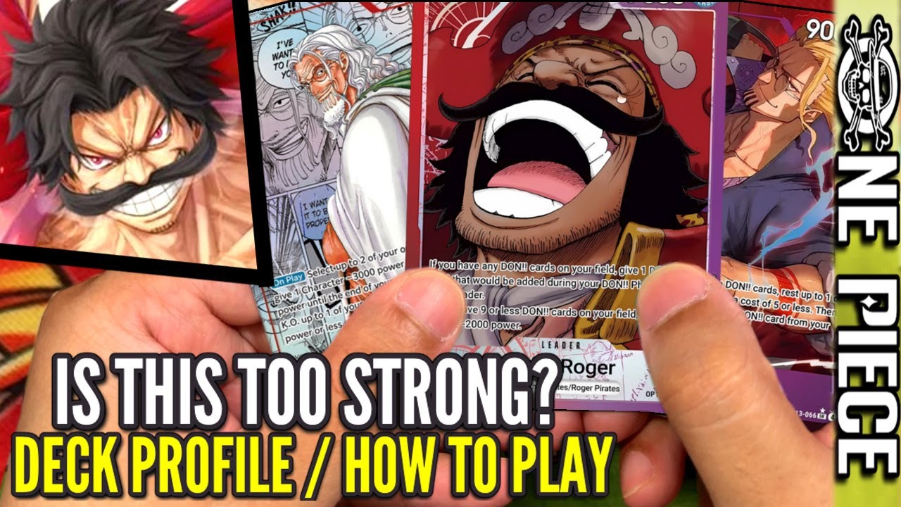 Gol D Roger Deck Profile & How To Play (OP13) | One Piece TCG