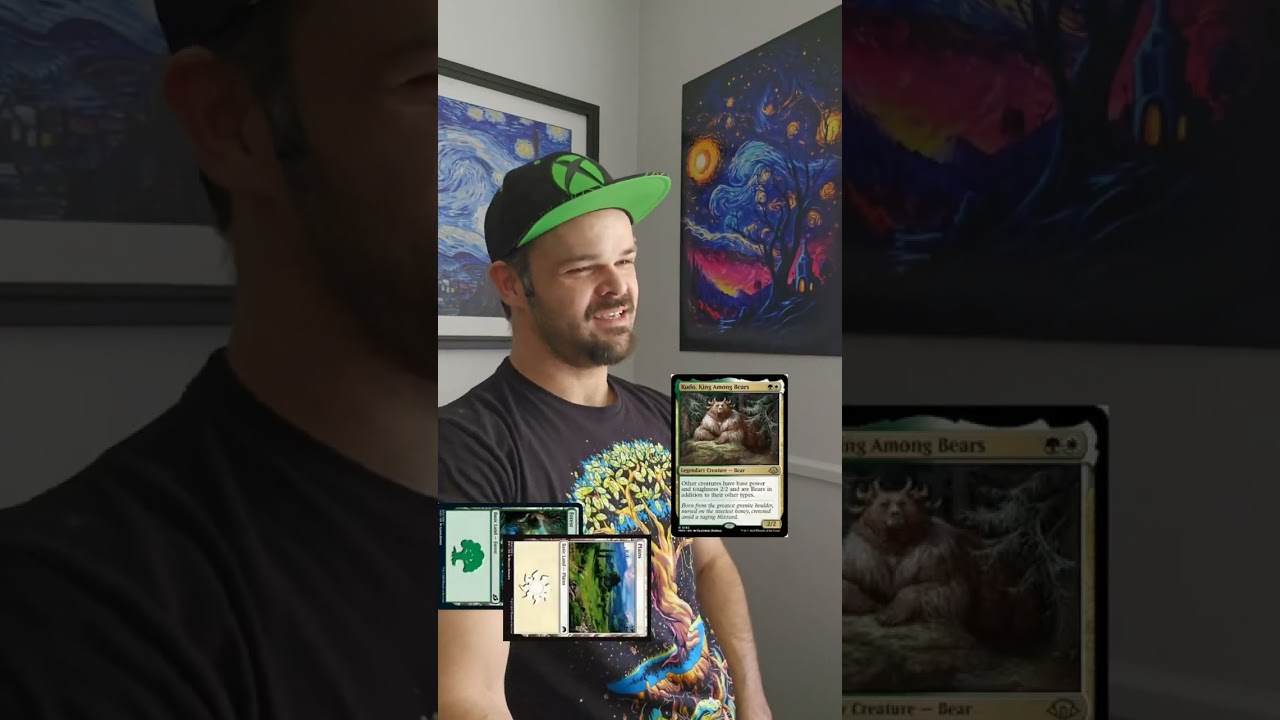 Sometimes you have to bear with the weird commander decks
