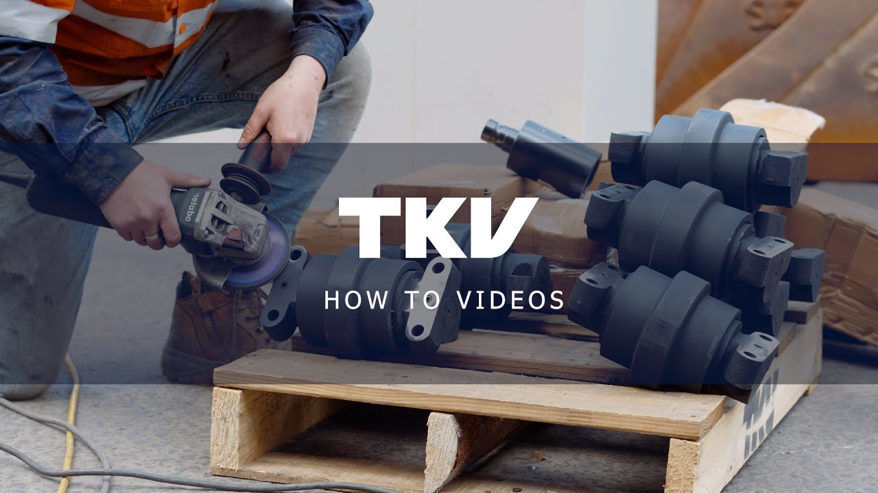 How to Install Excavator Track Rollers