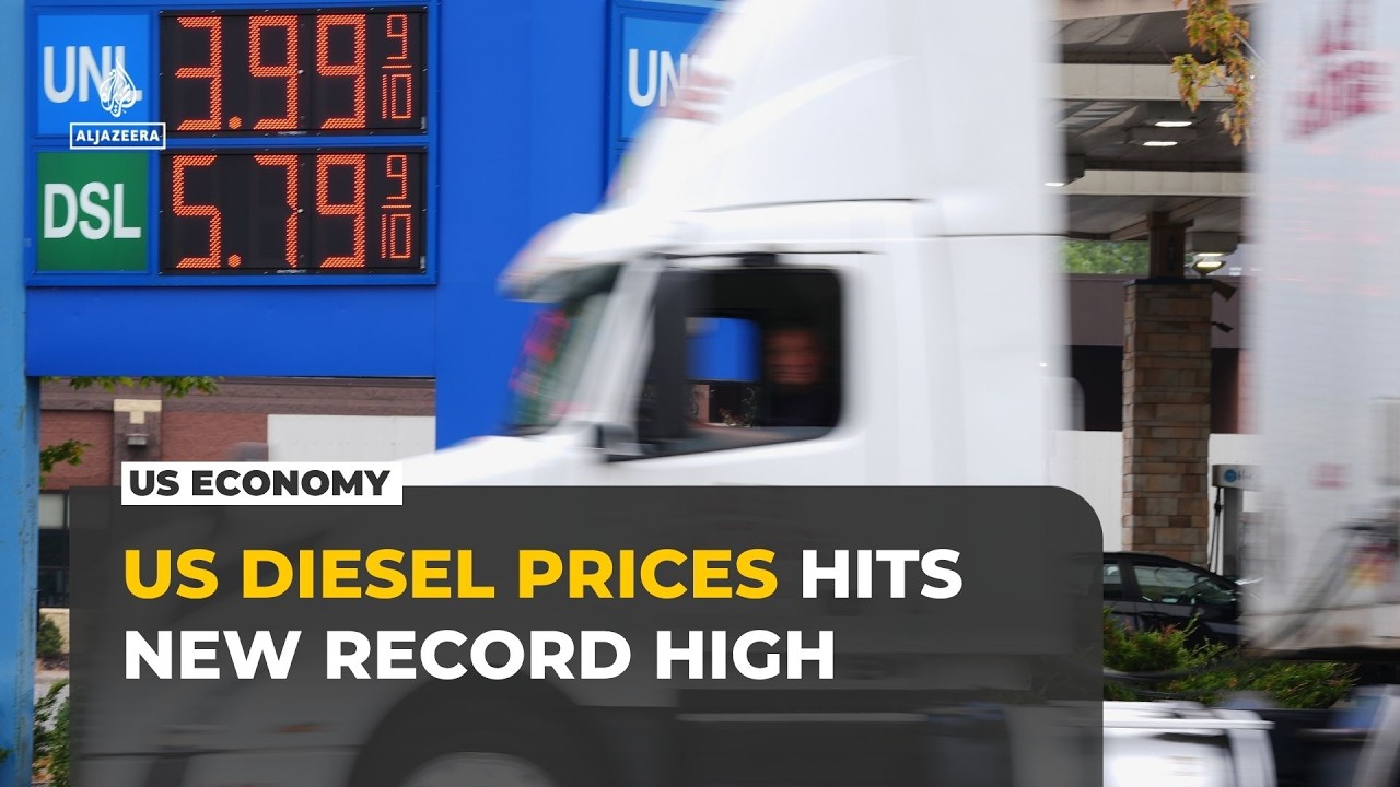 Record US diesel prices squeeze farmers, truckers and food banks