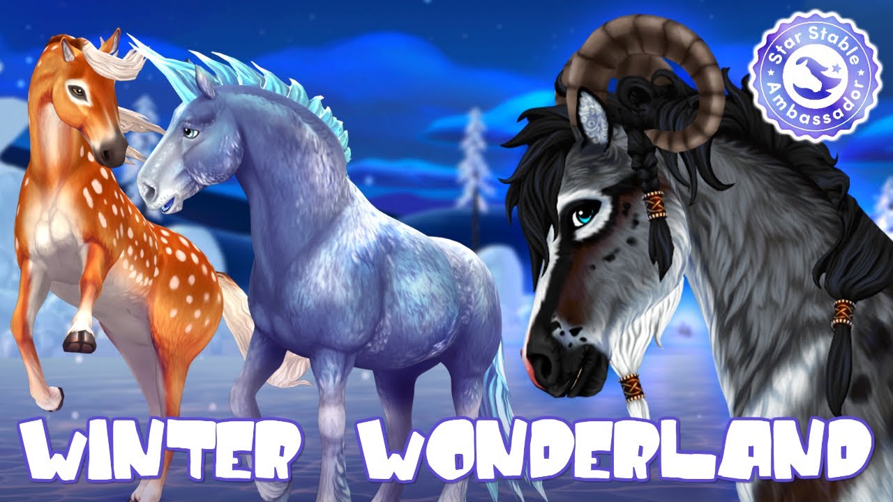 WINTER VILLAGE 2020 - HEIDRUN, FAWNCY & BRINICLE! SSO CHRISTMAS VILLAGE - STAR STABLE ONLINE