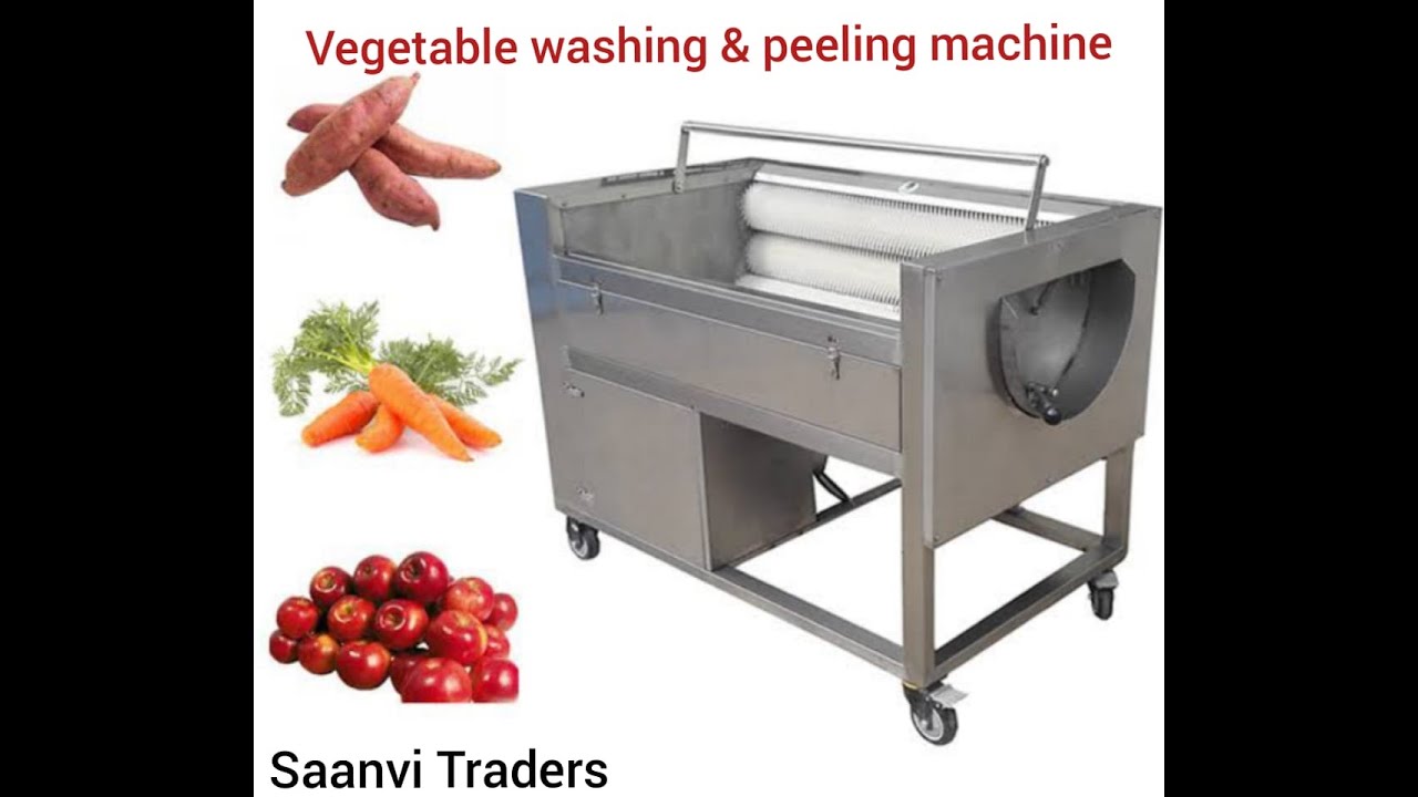Vegetable Washing and Peeling Machine for Carrot, Radish.....