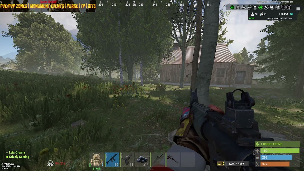 Day 1 On Rust Most Modded Server | Transylvania Halloween Map | Rust