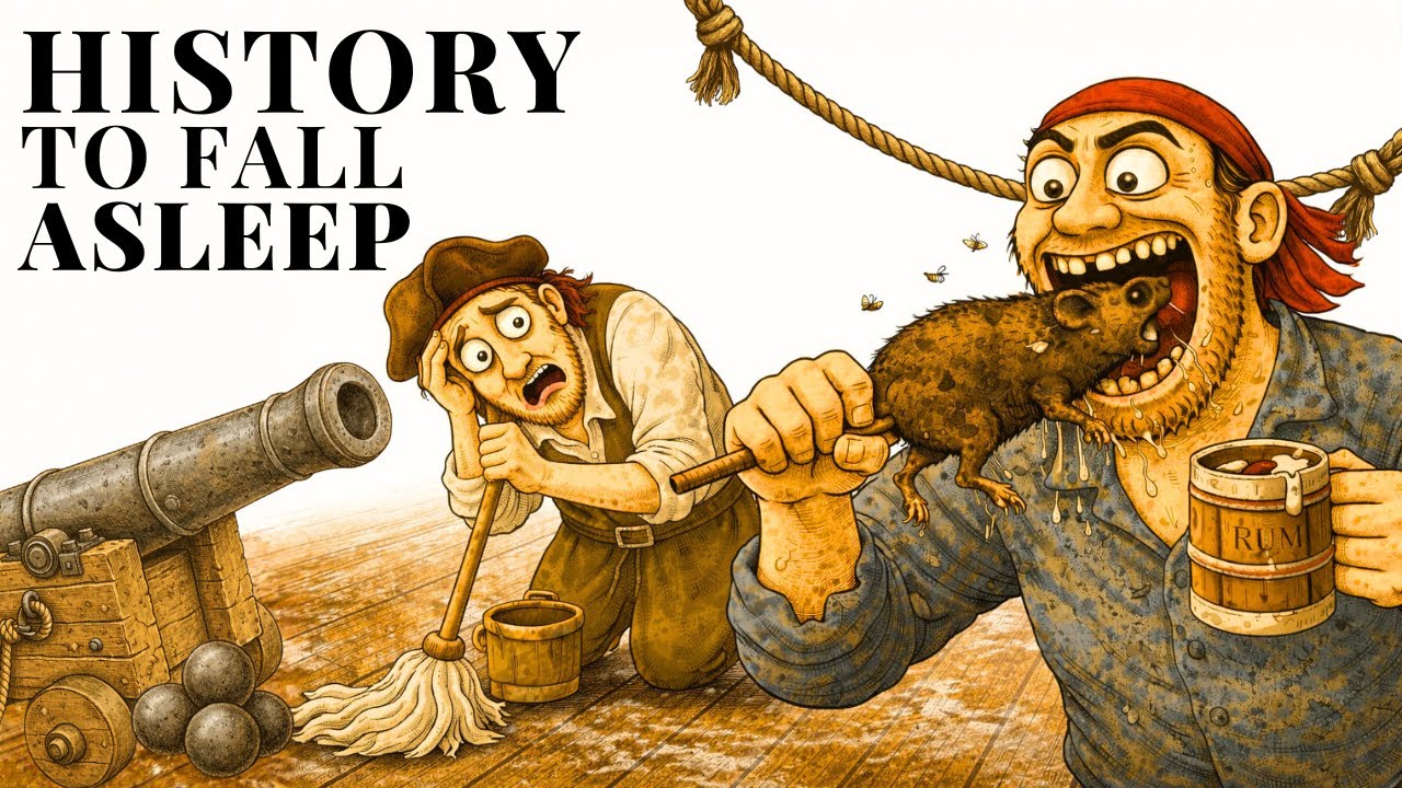 What Pirates ACTUALLY Did All Day | History For Sleep