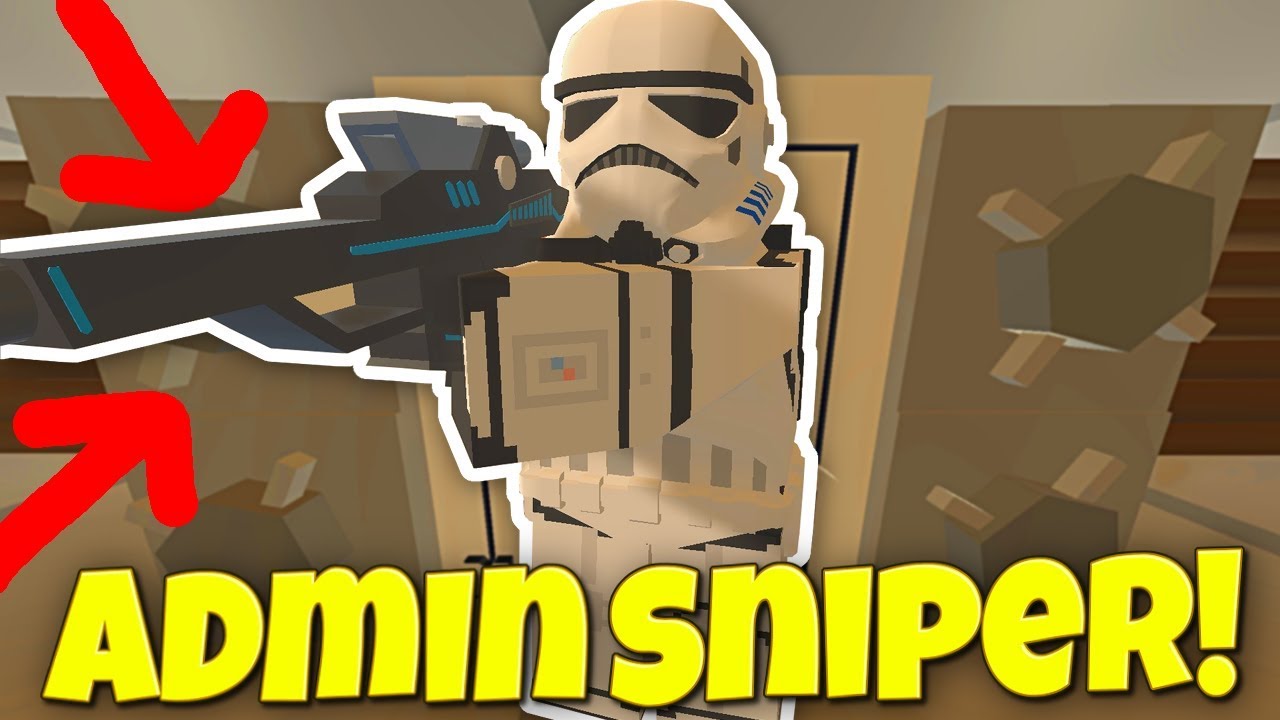 WE FOUND AN INSANE ADMIN SNIPER! - Modded Unturned #58