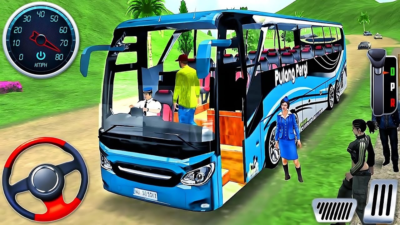 Bus Driving School Bus Games | Student Pickup & City Driving Challenge - Android Gameplay