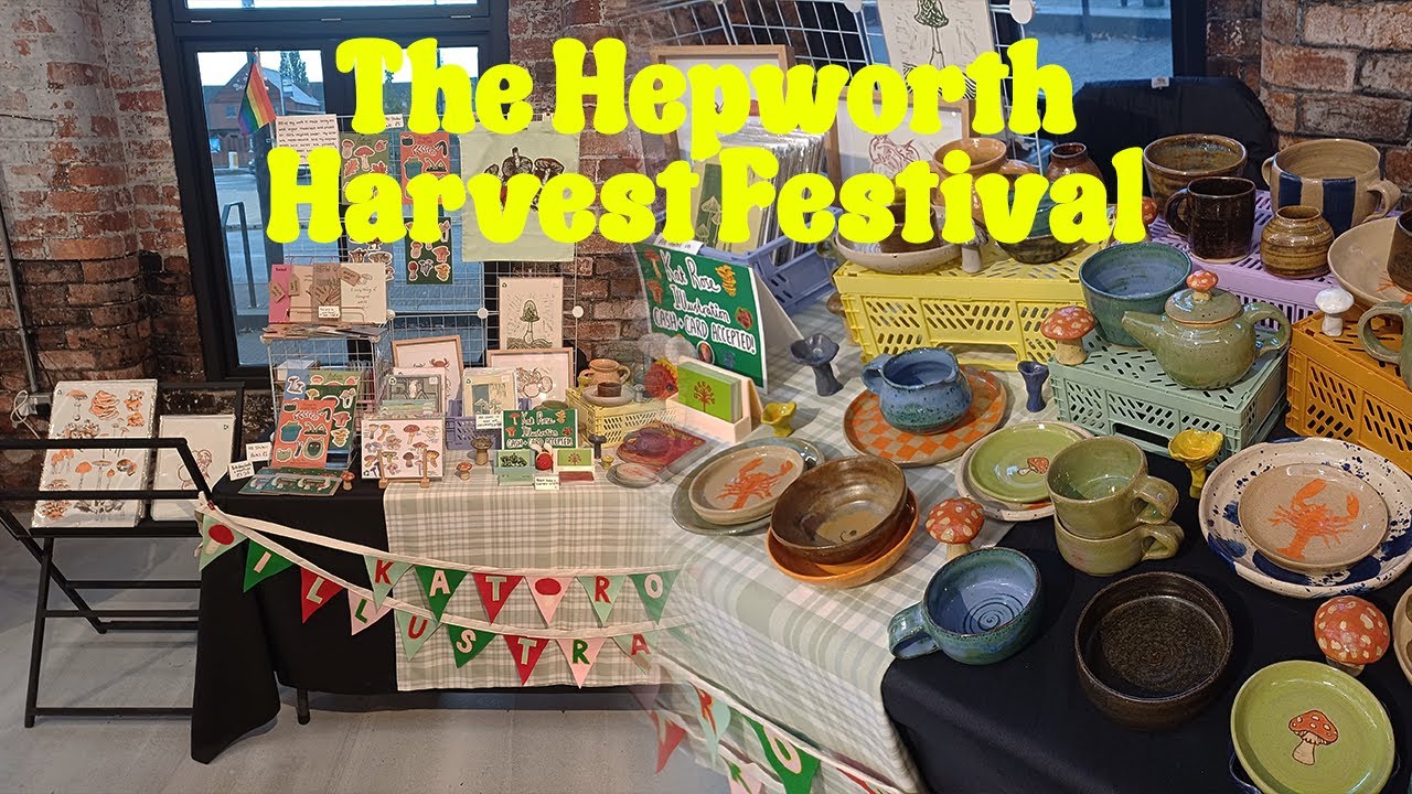 Trading at The Hepworth Wakefield Harvest Festival | Vlog