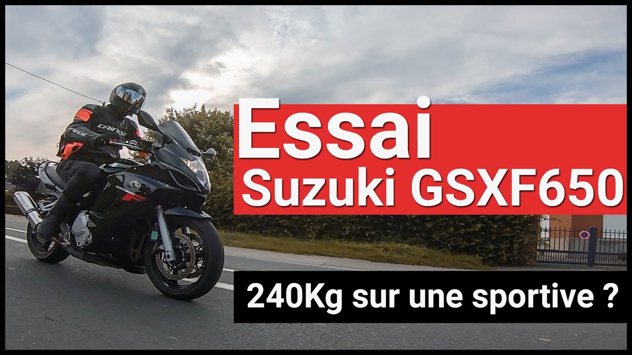 4 Cylindres bridées, ça vaut quoi ? - ESSAI SUZUKI GSXF650 2009 A2