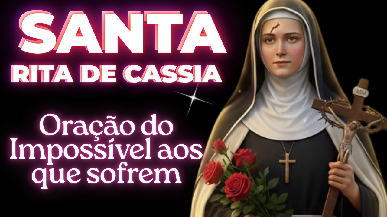 O DIA DA VITÓRIA CHEGOU! A CAUSA IMPOSSÍVEL QUE TE AFLIGE CAIRÁ POR TERRA HOJE COM SANTA RITA!