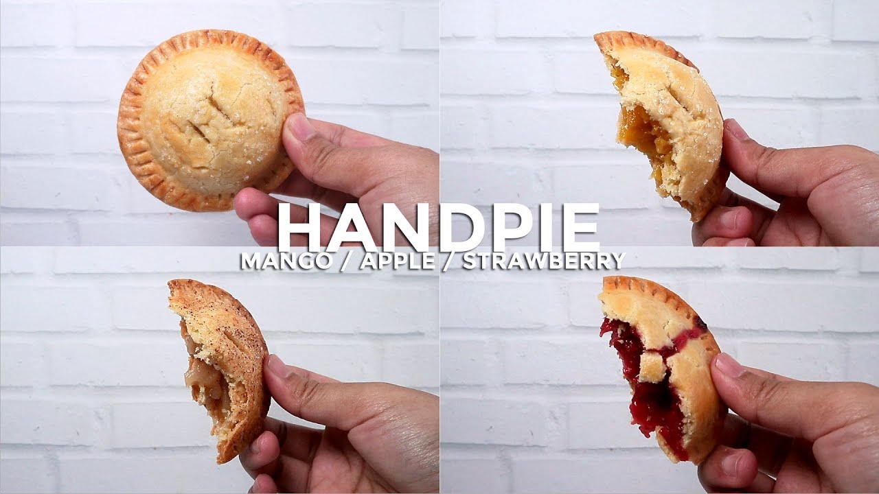 MANGO PIE, APPLE PIE, STRAWBERRY PIE MINI // HAND PIE A.K.A POCKET PIE