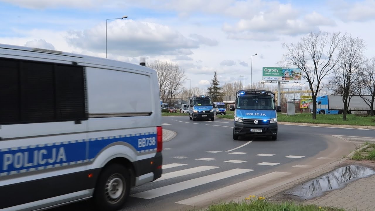 Alarmowo kompania SPPP Legnica na zabezpieczenie uroczystych obchodów w Warszawie 16.04.2023