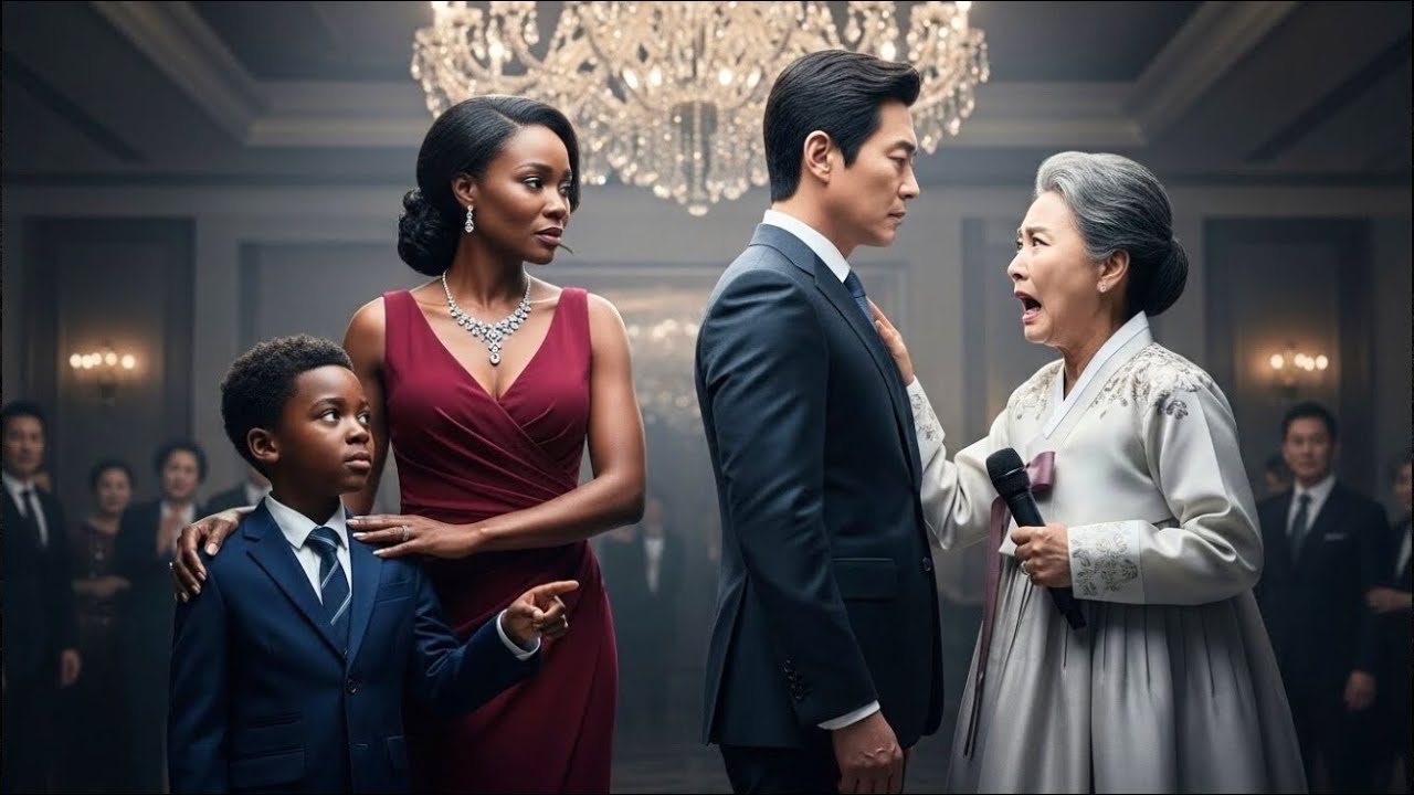 They Called Her A Gold Digger Until A Black Woman's Son Exposed a Korean Power Family  At Their Own
