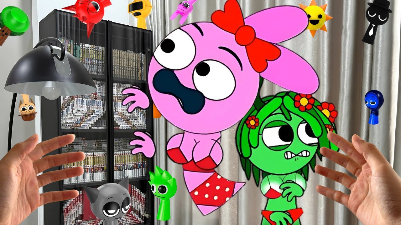 Sprunki In Real Life &ndash; Spotted on the Comic Shelf! | incredibox sprunki #sprunki