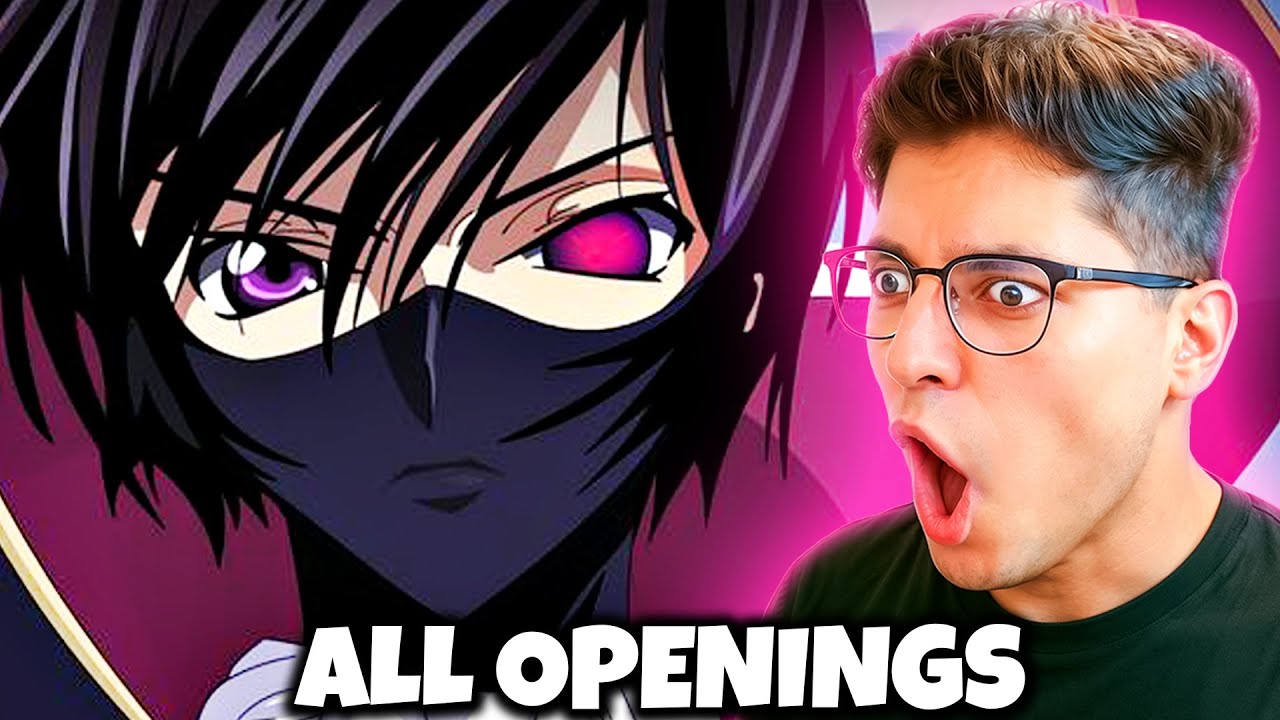 First Time Reacting to CODE GEASS Openings!