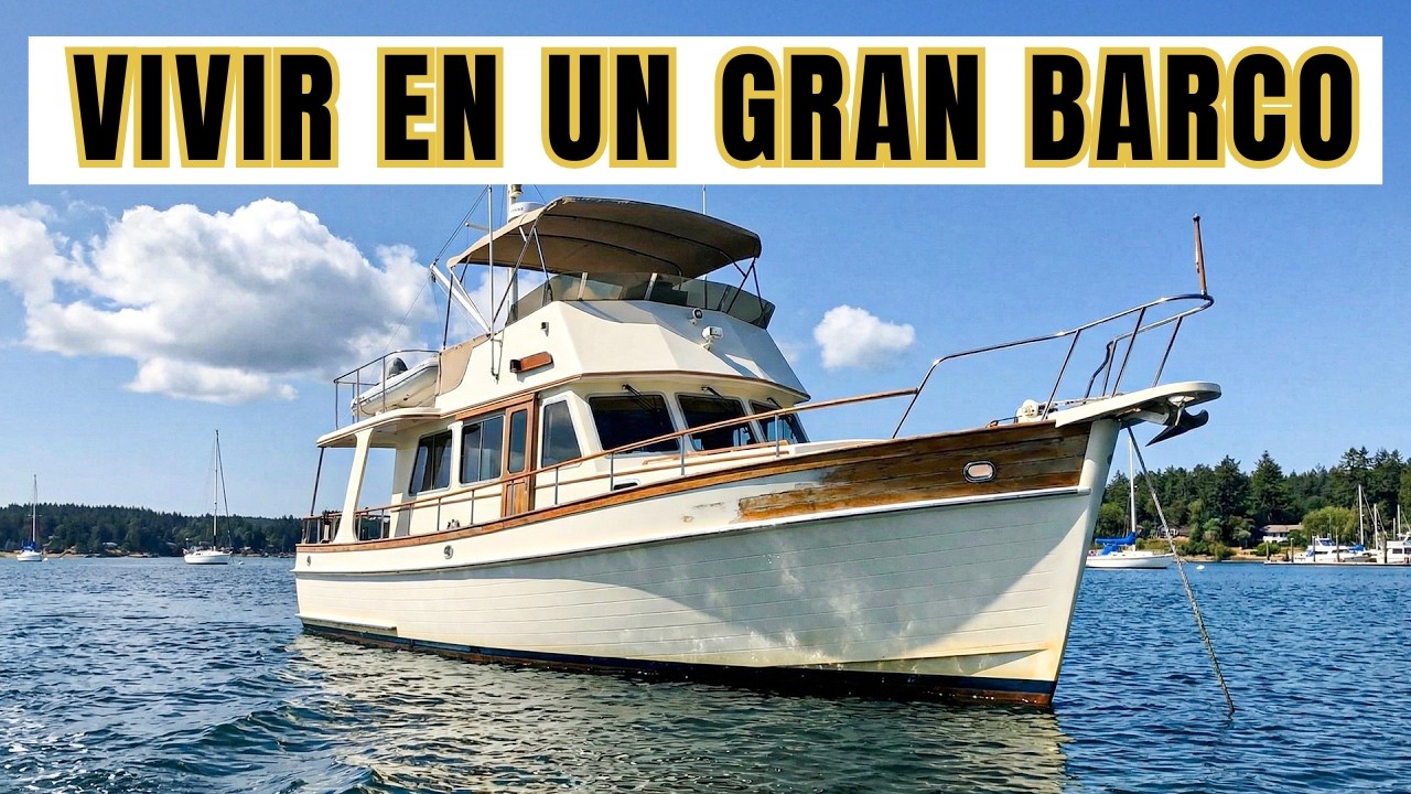 Los 7 mejores grandes trawlers para vivir a bordo