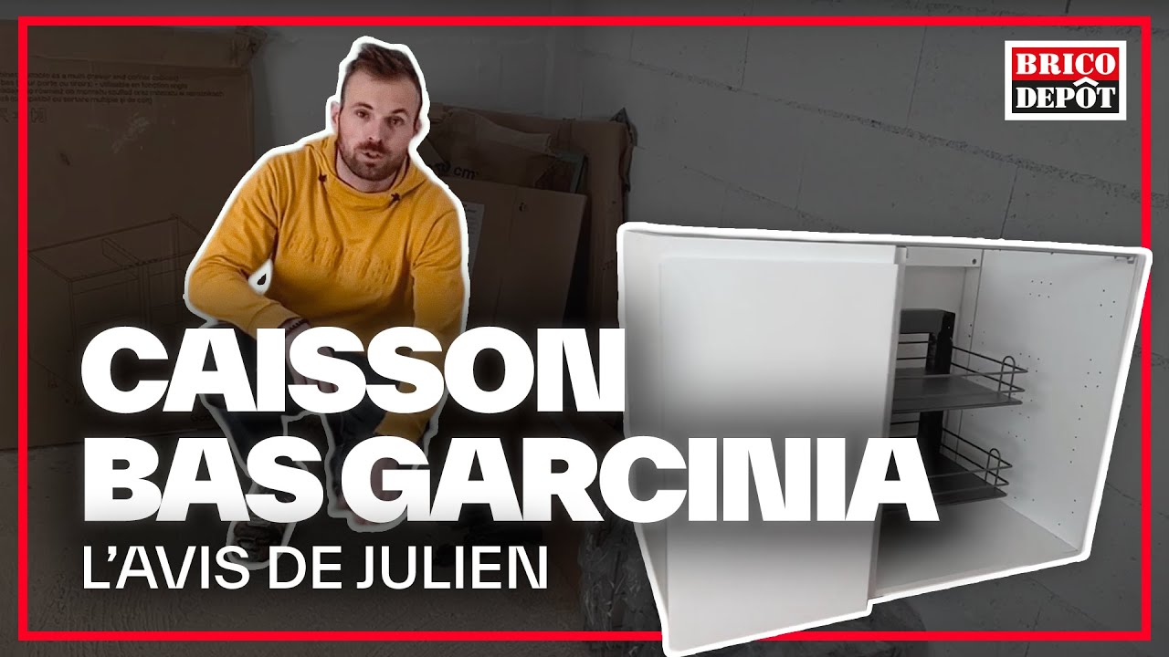 Caisson bas, rangement coulissant et façade "Garcinia" - L’avis de Jérémy - Client Brico Dépôt
