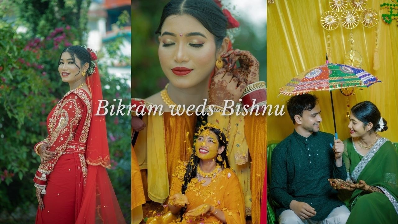 BIKRAM WEDS BISHNU 1 || WEDDING VIDEO