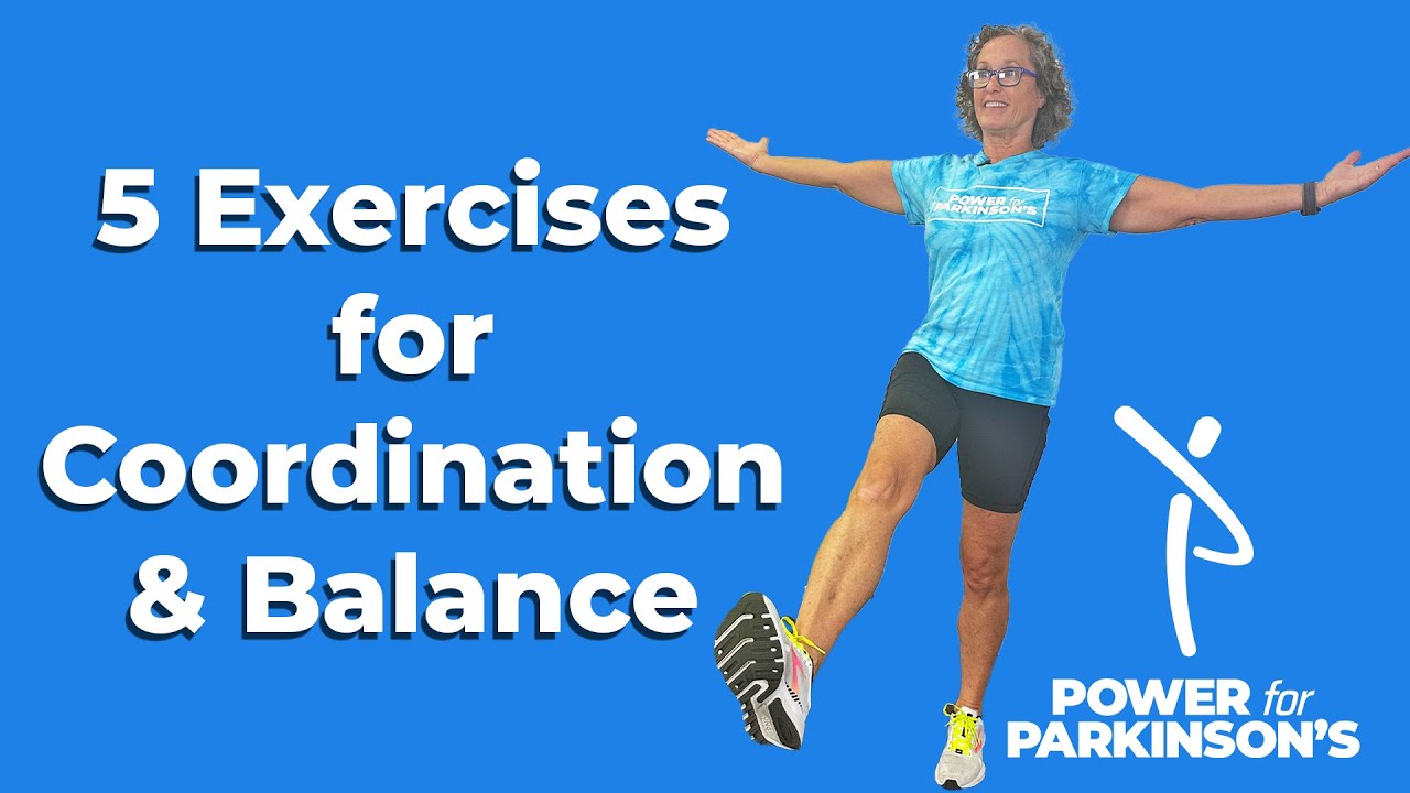 5 exercises to improve balance and coordination in people with Parkinson's