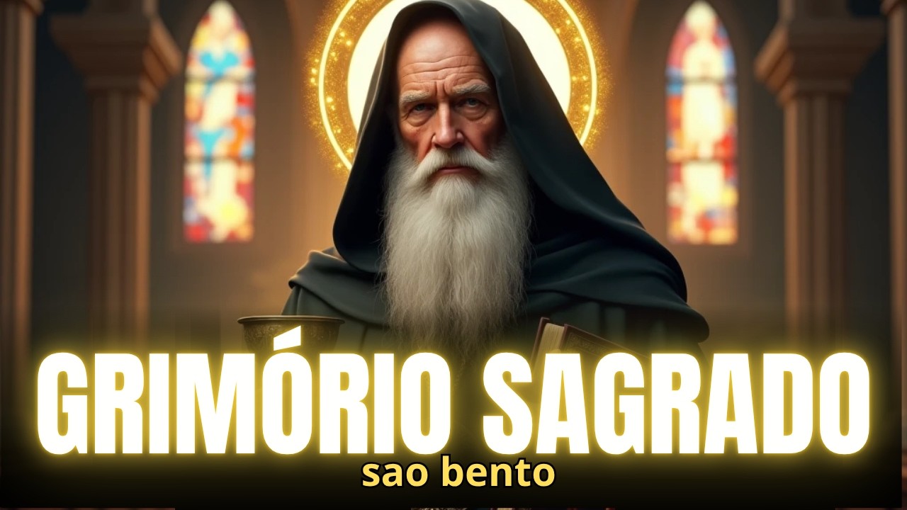 GRIMÓRIO DE SÃO BENTO: O MANUAL SECRETO DE PROTEÇÃO CONTRA AS FORÇAS DO MAL!