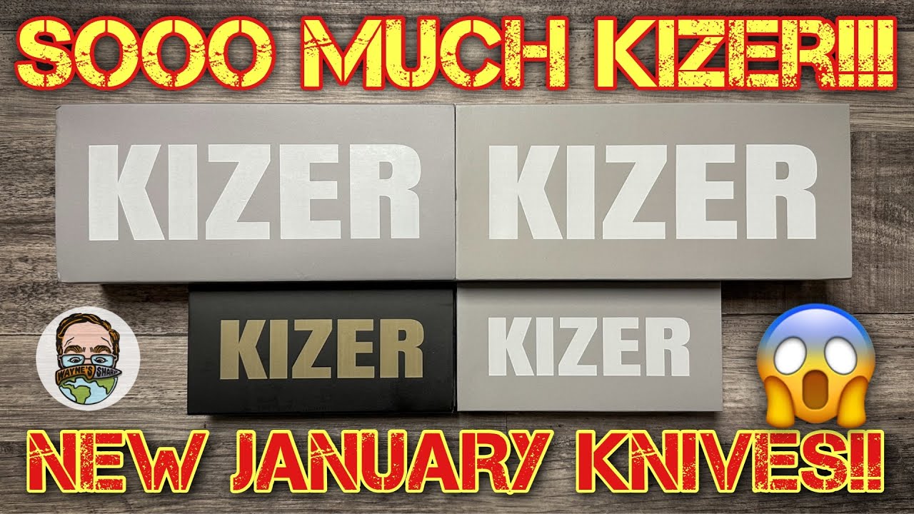 Ещё больше новых ножей Kizer в январе!! У меня точно есть фаворит!! 😮‍💨👌🏼🔥